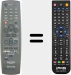 Comandament a dist&agrave;ncia substitut de RC-8VR09