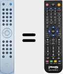 Comandament a distància substitut de RC-OneDX1