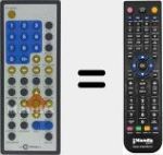 Comandament a dist&agrave;ncia substitut de REMCON1423