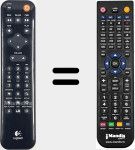 Comandament a dist&agrave;ncia substitut de REMCON1744