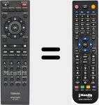 Comandament a dist&agrave;ncia substitut de SE-R0285