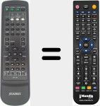 Comandament a distància substitut de SR-167