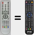 Comandament a distància substitut de LCD KZG-108