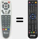 Comandament a dist&agrave;ncia substitut de Aston003