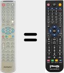 Comandament a dist&agrave;ncia substitut de BOM005