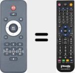 Comandament a dist&agrave;ncia substitut de BOX-35LED