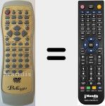 Comandament a dist&agrave;ncia substitut de BEL001