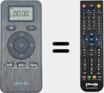 Comandament a distància substitut de CECO001