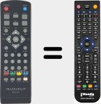 Comandament a dist&agrave;ncia substitut de DTN213-001