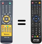 Comandament a dist&agrave;ncia substitut de DTR-7142