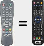 Comandament a distància substitut de DVBT16