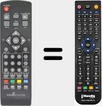 Comandament a distància substitut de ENE004