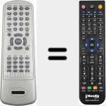 Comandament a dist&agrave;ncia substitut de EURO002