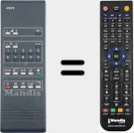 Comandament a dist&agrave;ncia substitut de IR3578