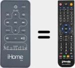 Comandament a dist&agrave;ncia substitut de IR41