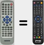 Comandament a dist&agrave;ncia substitut de MIZ001