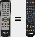 Comandament a dist&agrave;ncia substitut de Mini DT 12 C