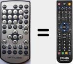 Comandament a dist&agrave;ncia substitut de Muse001