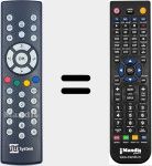 Comandament a dist&agrave;ncia substitut de ODE706