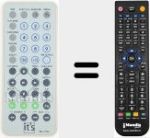 Comandament a distància substitut de RC-1710A