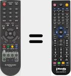 Comandament a distància substitut de RCU-200