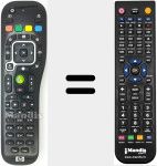 Comandament a dist&agrave;ncia substitut de TSGH-IR01 (RC HX 0002 G-IR 01)