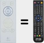 Comandament a dist&agrave;ncia substitut de REMCON1554-1