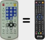 Comandament a dist&agrave;ncia substitut de REMCON1569