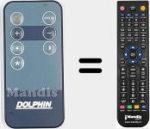 Comandament a distància substitut de REMCON1750