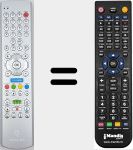 Comandament a distància substitut de REMCON1866