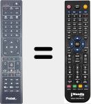 Comandament a dist&agrave;ncia substitut de REMCON1896