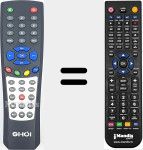 Comandament a dist&agrave;ncia substitut de REMCON1928