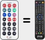 Comandament a dist&agrave;ncia substitut de REMCON2010