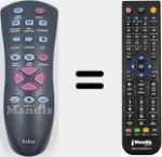 Comandament a dist&agrave;ncia substitut de REMCON2036