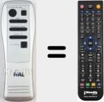 Comandament a dist&agrave;ncia substitut de REMCON2113