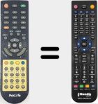 Comandament a dist&agrave;ncia substitut de REMCON2115