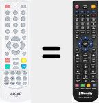 Comandament a dist&agrave;ncia substitut de RT-007