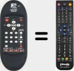 Comandament a distància substitut de SCI001