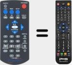 Comandament a dist&agrave;ncia substitut de SUPER001