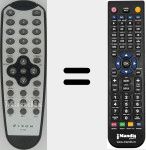 Comandament a dist&agrave;ncia substitut de T-10