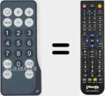 Comandament a distància substitut de Technaxx001