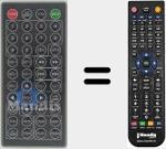 Comandament a dist&agrave;ncia substitut de REMCON1422