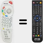 Comandament a dist&agrave;ncia substitut de WORLDSAT