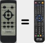 Comandament a dist&agrave;ncia substitut de RCB-172