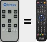 Comandament a distància substitut de REMCON1515