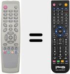 Comandament a distància substitut de REMCON785