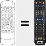 Comandament a dist&agrave;ncia substitut de REMCON865