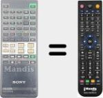 Comandament a dist&agrave;ncia substitut de RM-820 (146578311)