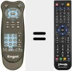 Comandament a dist&agrave;ncia substitut de REMCON825