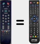 Comandament a dist&agrave;ncia substitut de RC 2100 (20087557)